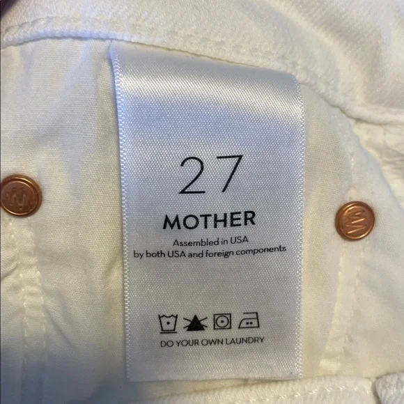 Mother Superior High Waisted Rider Skimp Jeans Women's Size 27 Totally Innocent - Picture 10 of 11